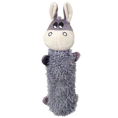 FANCY FELINE Debbie Donkey Water Bottle Dog Toys; 11 in. FA124327